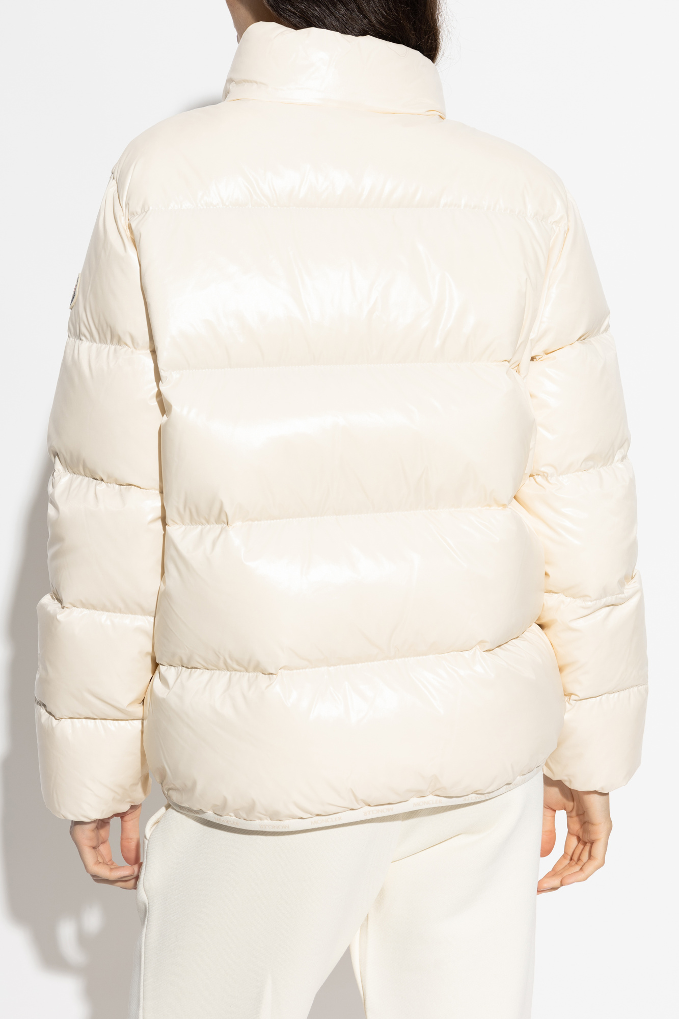 【farid 】MONCLER フェイクファーキャップ ホワイト nm_4829183_100189_m